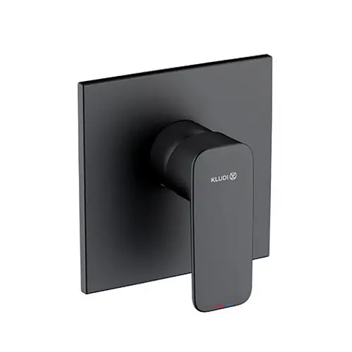 KLUDI PU & STYLE UP-Br-EHM Feinbau-Set m. Funktionseinheit, für KLUDI SLIM.BOXX 88022, mattschwarz, 407553975, Artikel in Kategorie